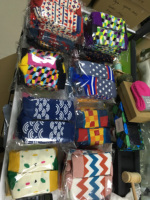 Ensemble de chaussettes de sport à motifs variés, chaussettes amusantes et mignonnes de printemps, chaussettes de créateur avec logo sur le bas