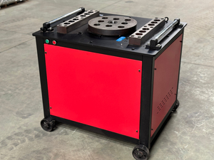 Giá cả cạnh tranh 220V/380V bán tự động <span class=keywords><strong>CNC</strong></span> beading máy thép rắn thanh phẳng ren uốn lõi động cơ động cơ - Product Image 6