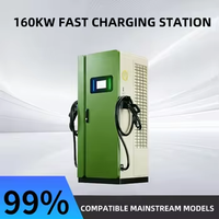 Nouvelle station de recharge rapide DC pour véhicules électriques 60KW/80KW/120KW/240KW, sur pied, double pistolet, certifiée CE, chargeur GBT pour véhicules électriques