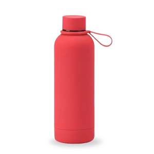 Bouteilles d'eau rouges en acier inoxydable les plus populaires sans plomb lavables au lave-vaisselle Bouteilles d'eau chaude pour sports de plein air - Product Image 1