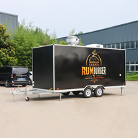 Camion de restauration rapide mobile, cuisine complète, certificat DOT, camion de restauration BBQ, pizza, burger, camion de restauration personnalisé, remorque de concession