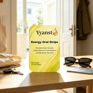 OEM Films Énergétiques Oraux Ultra-Fins à Absorption Rapide, Doux pour la Nuit, Vitalité Diurne et Bien-être, 30 Sachets Dissolvables Jaunes - Product Image 5