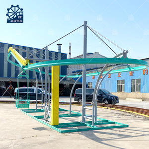 สายซิปรถไฟเหาะแบบไม่มีพลังงานสำหรับเด็กสำหรับสวนสนุก - Product Image 2