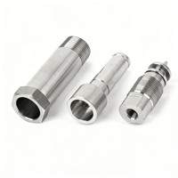 Pièces usinées CNC sur mesure, usinage de précision en acier inoxydable, service de tournage et de brochage, composants mécaniques, usinage par perçage