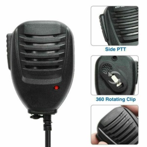 Micrófono de Mano con Altavoz para Walkie Talkie Baofeng, Micrófono PTT con Auricular Tipo K para Accesorios UV-5R BF-888S - Product Image 4