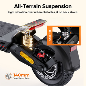 Monopattino Elettrico Engwe Y700 per Uso Urbano e Fuoristrada, 3 Livelli di Regolazione, 28nm di Trazione, Batteria 18ah, 25km/h, Impermeabile IPX5, Pieghevole - Product Image 6