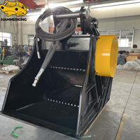 Godet de broyage multifonctionnel pour excavatrices de 15T, 20T, 30T, 40T