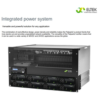 Système d'alimentation CC en rack intégré Eltek 48V 24V 150A à 600A 5U à 8U Flatpack2 (CTO2xxxx.nnnn CTOxxxxx.nnnn)