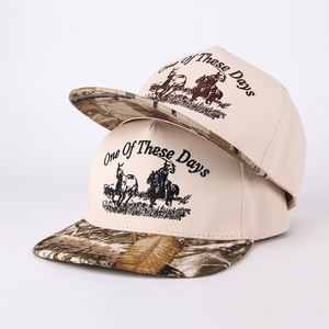 بيع بالجملة الصين عالية الجودة مخصصة 3D التطريز شعار 50 المفاجئة سناباك غوريس غوريس قبعات مجهزة قبعات للرجال - Product Image 2