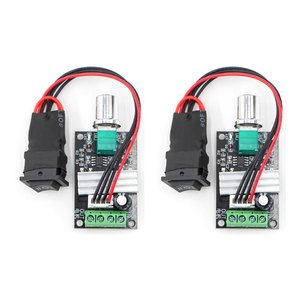 Controlador de Velocidad para Motor DC PWM Pequeño, 6V-28V 3A 80W, con Interruptor de Avance/Retroceso, para Motores de Engranajes de Bajo Voltaje - Product Image 1