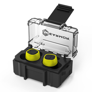 سدادات أذن لاسلكية للسلامة الإلكترونية الحد من الضوضاء سدادات حماية السمع مع حقيبة - Product Image 5