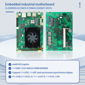 教育多合一OPS数字标牌POS ECR i3-2350M i5-2410M i3-3120M i5-3320M i7-3537U压花工业主板 - Product Image 2