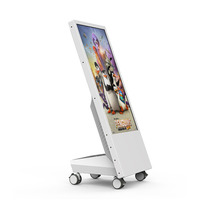 Écran tactile numérique LCD portable personnalisable de 43/50/55 pouces pour affichage publicitaire en magasin, éducation, centre commercial -1