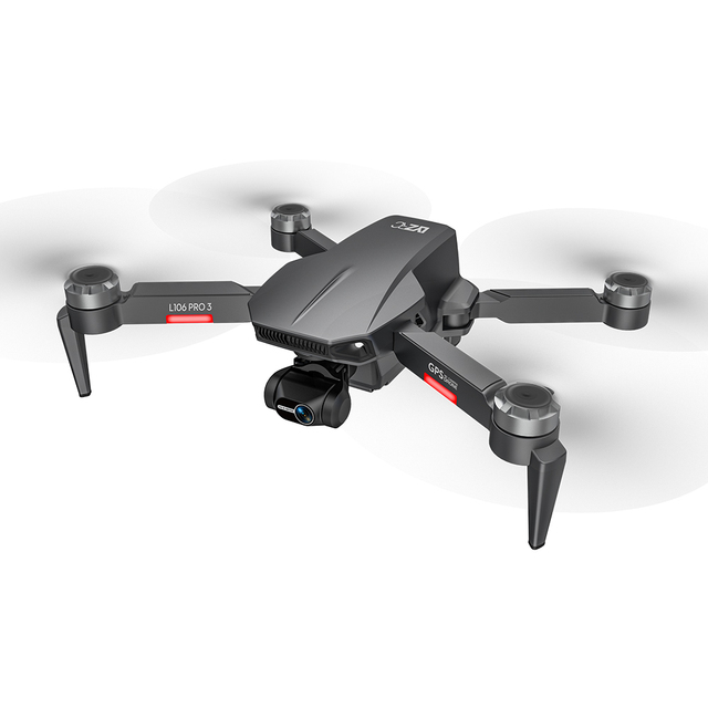 Stock Now L106 Pro 3 EIS Drone 5G WIFI FPV GPS with 4K Camera 3-Axis Gimbal Professional Radio Control Toys Brushless Drone