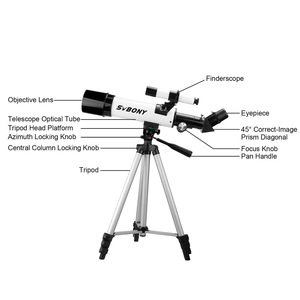 Svbony Sv501p 60 400mm Astronomical Telescope Refracting Image Moon Viewing Gift - Product Image 3