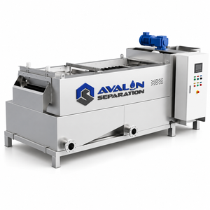 Équipement de séparation des boues industrielles, séparateur automatique, machine de traitement des films pour la production de film alimentaire - Product Image 1