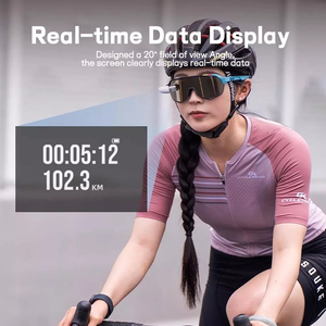 Gafas de ciclismo AR inteligentes con empuñaduras de controlador Accesorios esenciales para montar en bicicleta de carretera cómoda - Product Image 2