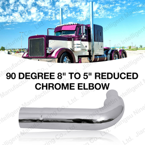 Nouveau tuyau d'échappement en acier à 90 degrés pour Peterbilt pour Volvo <span class=keywords><strong>Kenworth</strong></span> Freightliner pour Mack Trucks <span class=keywords><strong>prix</strong></span> d'usine - Product Image 6
