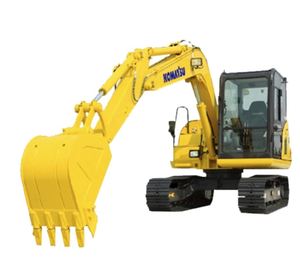 Mini-excavatrice PC60 d'occasion, faible nombre d'heures de fonctionnement, performances parfaites, prix bas, type chenillé, moteur et pompe d'origine japonaise - Product Image 1