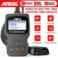 Escáner de Códigos OBD2 ANCEL AD310 para Todos los Autos Fabricados a Partir de 1996 con Actualizaciones Gratuitas de por Vida y Datos en Tiempo Real
