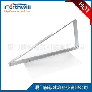 Rail de montage solaire en aluminium Forthwill, surface anodisée, pour système photovoltaïque - Product Image 5