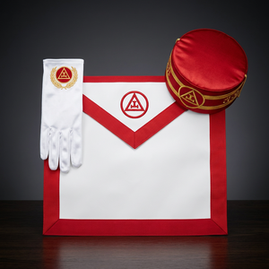 Accessoires de Regalia les plus magnifiques pour la Franc-Maçonnerie – Prix Compétitif – Cuir, Velours Rouge, Blanc Brodé, Bleu – Maçonnique Royal Arch - Product Image 3