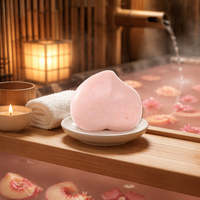 Savon Artisanal Forme Pêche à Froid, à Base de Plantes, Extrait de Rose, Huile de Coco, Hydratant, Nourrissant, Éclaircissant, Doux, OEM