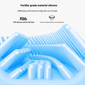 Brosse à dents électrique pour enfants en forme de U, intelligente, puissante, en silicone, ultrasonique, blanchissante, modèle 2024 amélioré - Product Image 5