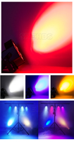 Projecteur PAR LED RVBW personnalisé en gros, pleine couleur, pour KTV et bars