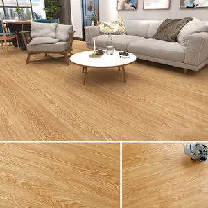 Pavimenti in legno laminato verde tecnologia tedesca EN438 pavimenti in laminato ad alta lucentezza per luoghi con molte persone