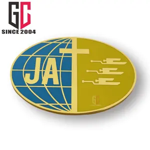 12 Jaar Fabriek Custom Wereld Pad Finder Dag 2022 Maranatha Metalen Spinner Reversspeldjes - Product Image 1