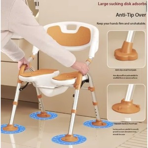 Home Safety Anti-Slip Non-Slip Elderly Disabled Shower Seat Bath <b>Stool</b> Health Care Bath Senior Shower Chair <b>Bathroom</b> - Product Image 4