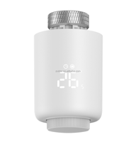 Tuya ZigBee Thermostat intelligent Tuya TRV pour système de chauffage de l'eau domestique Domotique Smart Life APP Tuya ZigBee TRV