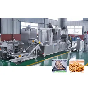 Doritos cips üretim hattı Tortilla cips üretim hattı kızarmış paletler aperatif gıda üretim hattı