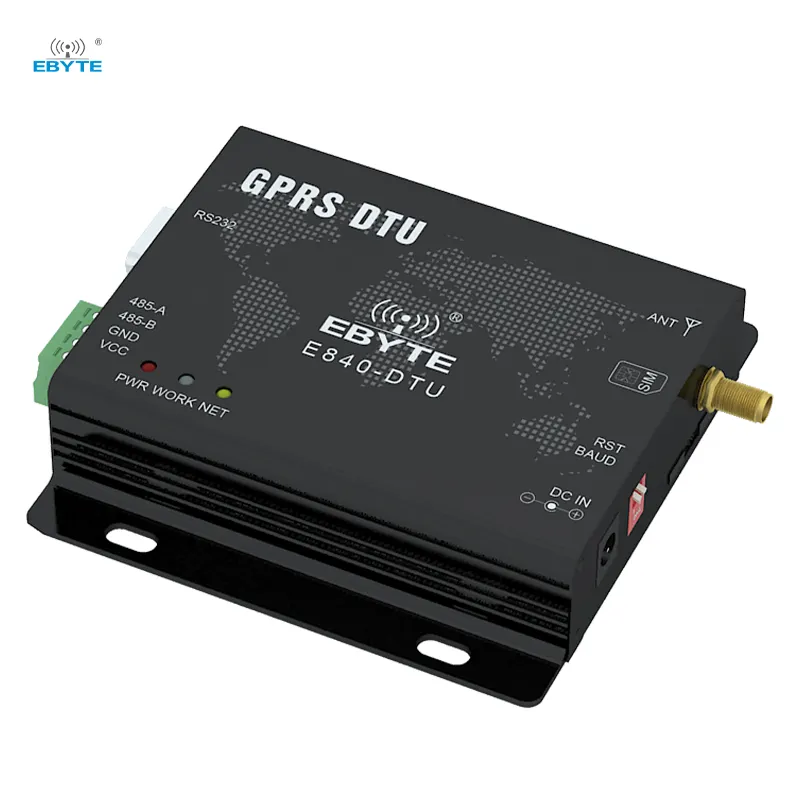 E840-DTU (GPRS-01) suporte no comando cartão sim uart para gprs módulo de rádio rs232/rs485 uart gsm/gprs/edisstu tcp/modem udp