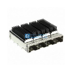 Accept Bom List 10126910-101lf Sfp+ Cage Ganged <strong>1</strong>*4 with Heat <strong>Sink</strong> Connector Press-Fit Through Hole Right <strong>Angle</strong> 10126910101lf - Product Image 1