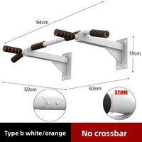 Barre de traction murale pour équipement de fitness intérieur, à fixer sur porte, simple ou double, avec système de connexion standard