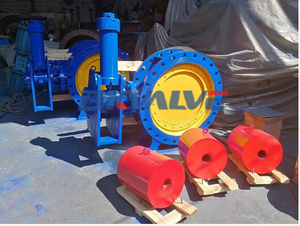 Vanne papillon à bride DN400 pour centrale hydroélectrique avec poids, livraison gratuite – Direct Usine - Product Image 2