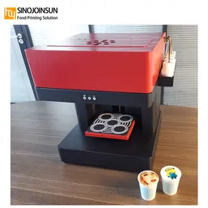 Selfi coffee printer latte art wifi coffee printing machine semi-autimatically printing images on coffee