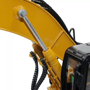 รถขุดเจาะดินแบบหล่อขึ้นรูป ขนาด 1/40 รุ่น SJY-1911 ของเล่นรถบรรทุกขุดเจาะโลหะขนาดเล็ก รถก่อสร้างจำลอง ของขวัญสำหรับเด็ก - Product Image 4