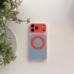 เคสโทรศัพท์มือถือแฟชั่นนีออนโดปาไมน์หนัง PU แบบแม่เหล็กสำหรับ iPhone 18 17 16 15 14 Pro Max ฝาหลังแบบด้านสีรุ้ง TPU PC - Product Image 5