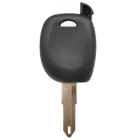 Clé de voiture universelle NE73, lame métallique non coupée, clés de véhicule, télécommande transpondeur, coque de remplacement, accessoires de réparation en plastique