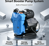 Pompe de surpression intelligente à démarrage/arrêt automatique 220V monophasée domestique auto-amorçante pour l'augmentation de la pression de l'eau du robinet domestique