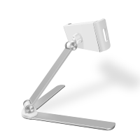 Support universel réglable pour tablette de bureau en métal paresseux Support pour tablette et PC pour téléphone portable personnalisable en plastique portable rotatif