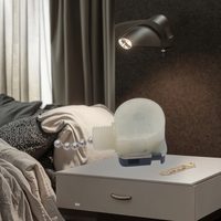 WK Lampe à LED ZE-119s Pull Chain Dimmer Switch avec contrôleur Matériau métallique pour lumières LED normalement éteintes