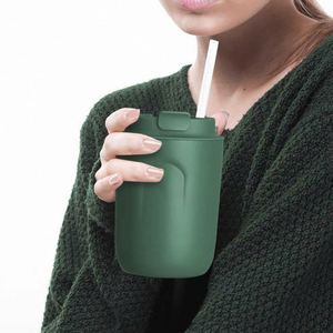 Termo Elegante de Acero Inoxidable de 220ML/380ML, Mini Taza de Café Aislada al Vacío con Tapa Reutilizable, Regalo Perfecto - Product Image 4