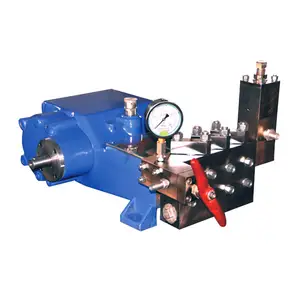Mesin pembersih saluran air tekanan tinggi, pompa tekanan tinggi 28MPa 22kw 1480rpm untuk pembersih pipa logam