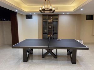 Chất lượng cao trong nhà <span class=keywords><strong>ping</strong></span> <span class=keywords><strong>pong</strong></span> Tennis bảng với cạnh tranh lớp Net dễ dàng lắp ráp yêu cầu - Product Image 5