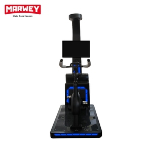 Marwey Vente à prix réduit Jeux de vélo dynamique et de conduite en réalité virtuelle pour l'exercice Simulateur de réalité virtuelle Vélos de réalité virtuelle - Product Image 4