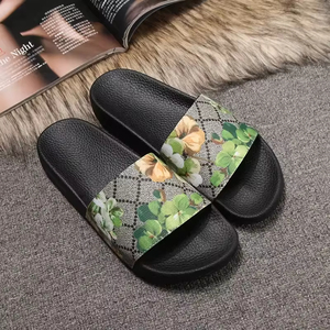 Trending Fashion Luxury Sport Slippers High Quality Large Size Flat Eva Summer <b>Beach</b> Printed Light Weight Slipper for Men <b>Shoes</b> - Product Image 4